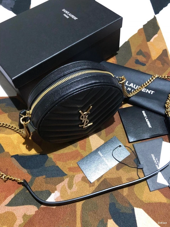 Repladies REP ROUND BAG CAMERA VINYLE YSL 0707